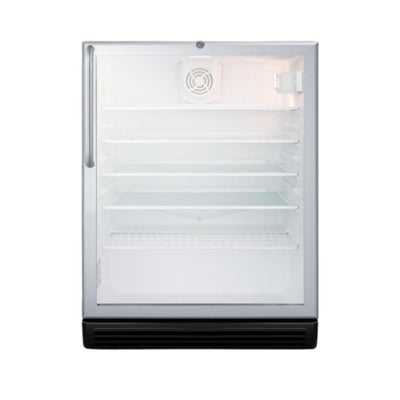 Accucold 24" Wide Built-In Beverage Center, ADA Compliant | Model SCR600BGLCSSADA - Microscope Marketplace