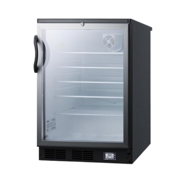 Accucold 24" Wide All-Refrigerator | Model SCR600BGLNZ - Microscope Marketplace