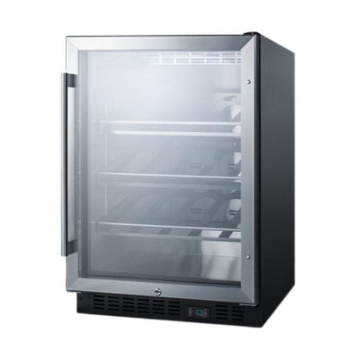 Accucold 24" Wide Single Zone Built-In Commercial Wine Cellar | Model SCR610BLCH - Microscope Marketplace