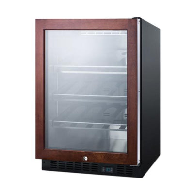 Accucold 24" Wide Single Zone Built-In Commercial Wine Cellar | Model SCR610BLCHPNR - Microscope Marketplace