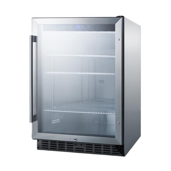 Accucold 24" Wide Outdoor Beverage Center | Model SCR611GLOS - Microscope Marketplace