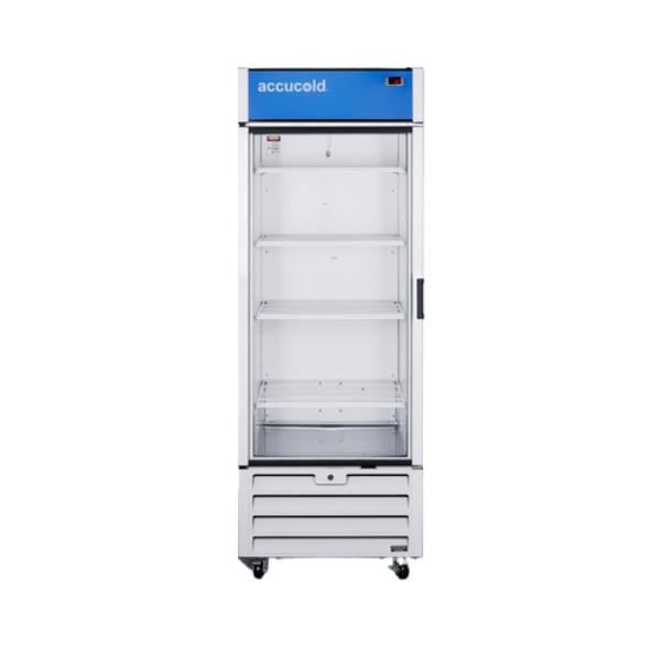 Accucold 30" Wide Commercial Beverage Refrigerator | Model SCRR261GLH - Microscope Marketplace