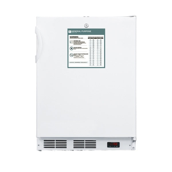 Accucold 24" Wide Built-In All-Freezer, ADA Compliant | Model VT65MLBIADAGP - Microscope Marketplace