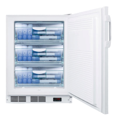 Accucold 24" Wide Built-In All-Freezer, ADA Compliant | Model VT65MLBIPLUS2ADA - Microscope Marketplace