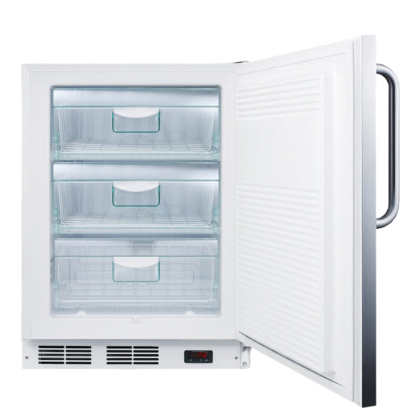 Accucold 24" Wide Built-In All-Freezer, ADA Compliant | Model VT65MLCSSADA
