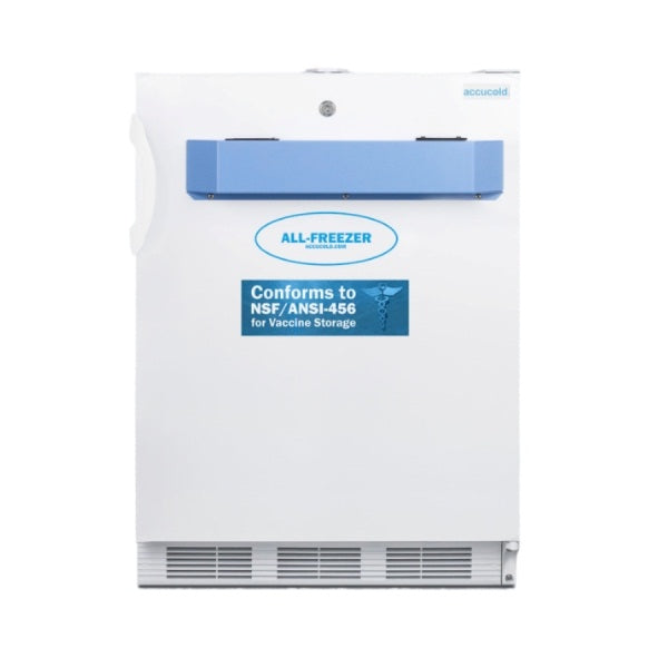 Accucold 24" Wide Built-In All-Freezer, Certified to NSF/ANSI, ADA Compliant | Model VT65MLVAC456ADA - Microscope Marketplace