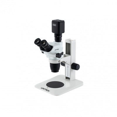 Unitron Z645 Zoom Stereo Microscope on Plain Focusing Stand - microscopemarketplace