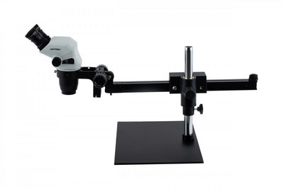 Unitron Z645 Zoom Stereo Microscope on Gliding Boom Stand - microscopemarketplace