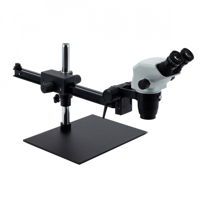 Unitron Z645 Zoom Stereo Microscope on Gliding Boom Stand - microscopemarketplace