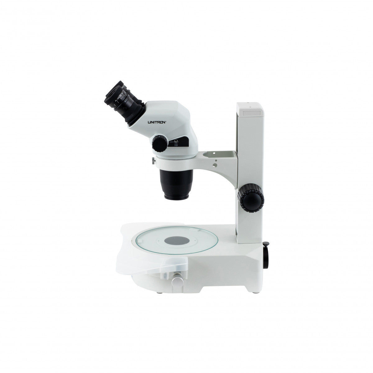 Unitron Z645 Zoom Stereo Microscope on LED Diascopic Stand - microscopemarketplace