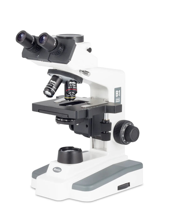 Motic B1-253SP Educational Trinocular Microscope - microscopemarketplace