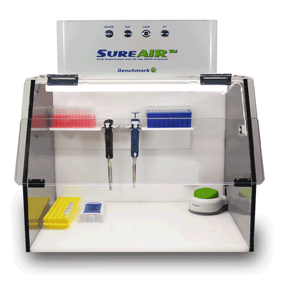 Benchmark Scientific Sureair PCR Workstation - microscopemarketplace