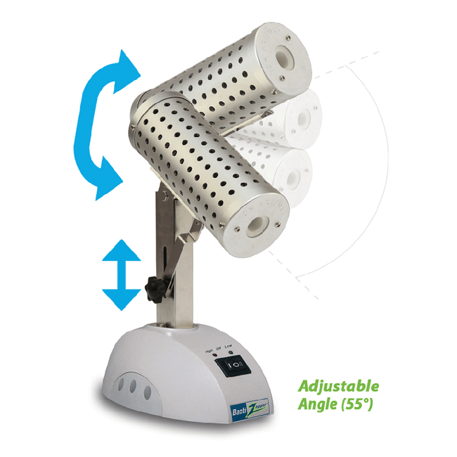 Benchmark Scientific BactiZapper TILT Micro-Sterilizer with Adjustable Tilt Angle - microscopemarketplace