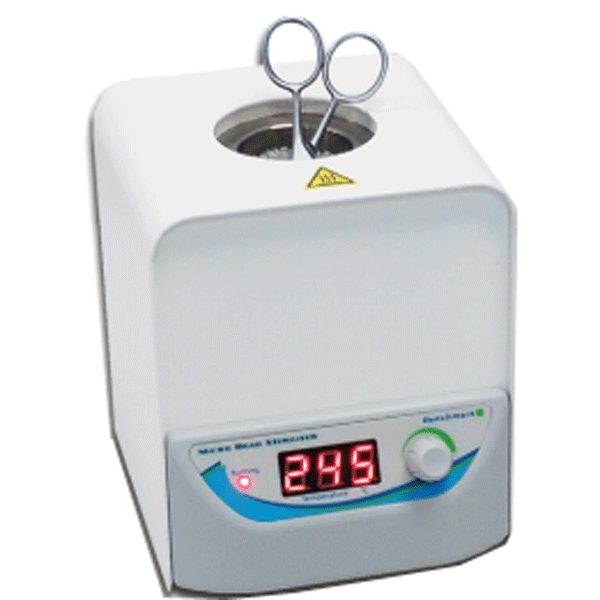 Benchmark Micro Bead Sterilizer 115V includes glass beads - microscopemarketplace