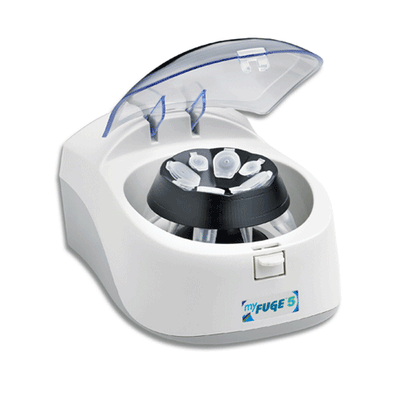 Benchmark Scientific myFuge 5 Mini Centrifuge with rotor for 4 x 5ml and 4 x 1.5/2.0ml - microscopemarketplace