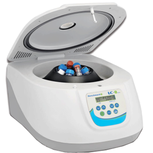 Benchmark Scientific LC-8 Plus Centrifuge with 8 x 15ml rotor (5,000 rpm / 3,070 xg) - microscopemarketplace