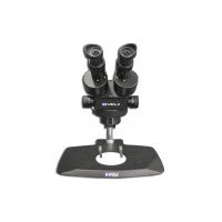 Meiji EMZ-5/BLACK Stereo Microscope on Plain Stand - microscopemarketplace