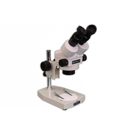 Meiji EMZ-5 Stereo Microscope with Plain Pole Stand | Industrial Inspection - microscopemarketplace