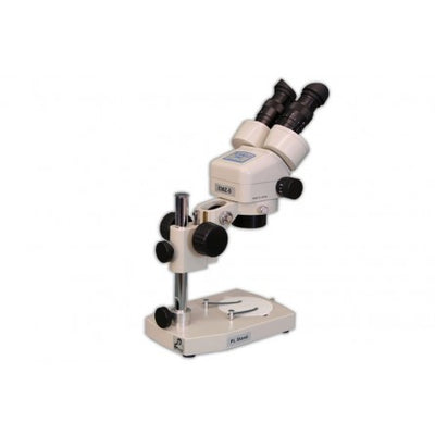 Meiji EMZ-5 Stereo Microscope Stand Configuration with PLS-1 Pole Stand - microscopemarketplace