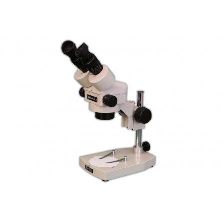 Meiji EMZ-5 Stereo Microscope Stand Configuration with PLS-1 Pole Stand - microscopemarketplace