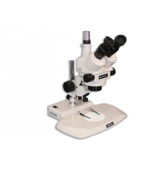 Meiji EMZ-5TR + MA502 + PKL-1 (7X - 45X) Stereo Microscope - microscopemarketplace