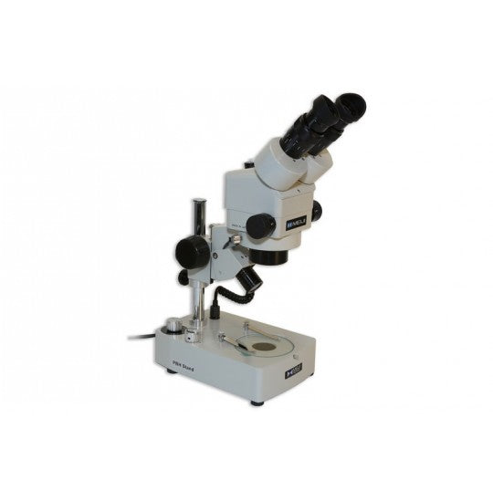 Meiji EMZ-8UD Stereo Microscope on PBL Illuminated Stand - microscopemarketplace