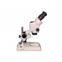 Meiji EMZ-8UD Stereo Microscope on PLS-1 Plan Stand - microscopemarketplace