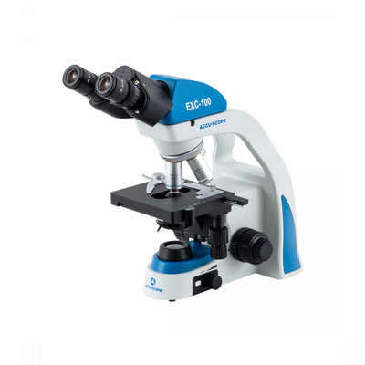 Accu-Scope EXC-100 Binocular Microscope with 4x, 10x, 40x, 100x Oil - microscopemarketplace
