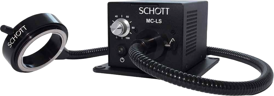 Schott MC-LS Ringlight LED Fiber-Optic Package | A20990/A08625 - Microscope Marketplace