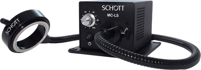 Schott MC-LS Ringlight LED Fiber-Optic Package | A20990/A08625 - Microscope Marketplace