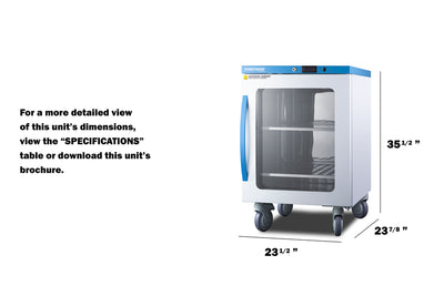 Accucold 24" Wide Blanket Warmer | Model AWC6PB - microscopemarketplace