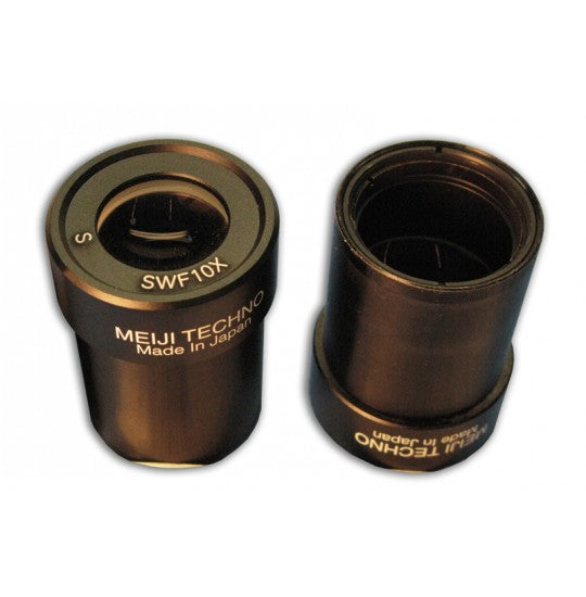 Meiji Microscope Super Widefield 10X eyepieces | MA502 - microscopemarketplace