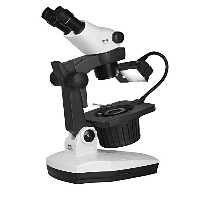 Motic GM-171 Trinocular Stereo Microscope - microscopemarketplace