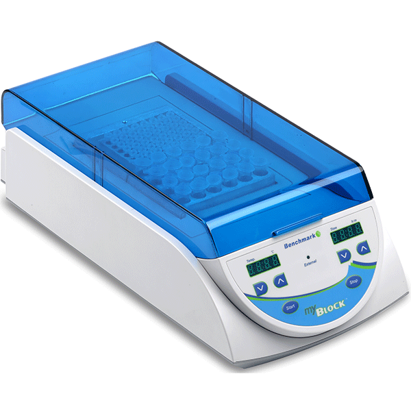 Benchmark Scientific myBlock ll- Digital Dry Bath Dual Chamber Without Blocks 115V - microscopemarketplace