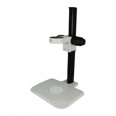 Munday Microscope Track Stand, 76mm Fine Focus Rack, 520mm Track Length (4 Holes) - microscopemarketplace