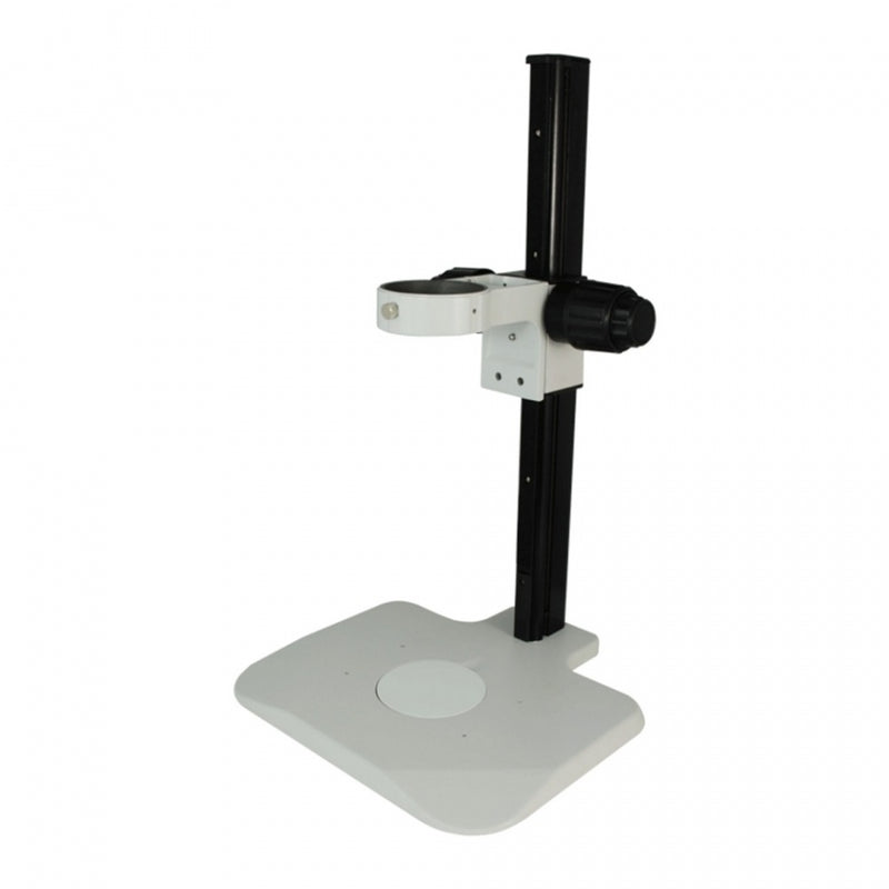 Munday Microscope Track Stand, 76mm Fine Focus Rack, 520mm Track Length (4 Holes) - microscopemarketplace