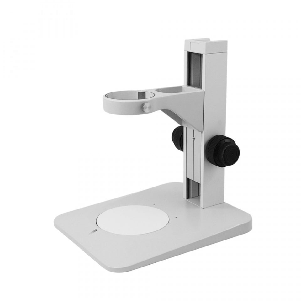 Munday Microscope Track Stand, 76mm Fine Focus Rack, 300mm Track Length - microscopemarketplace