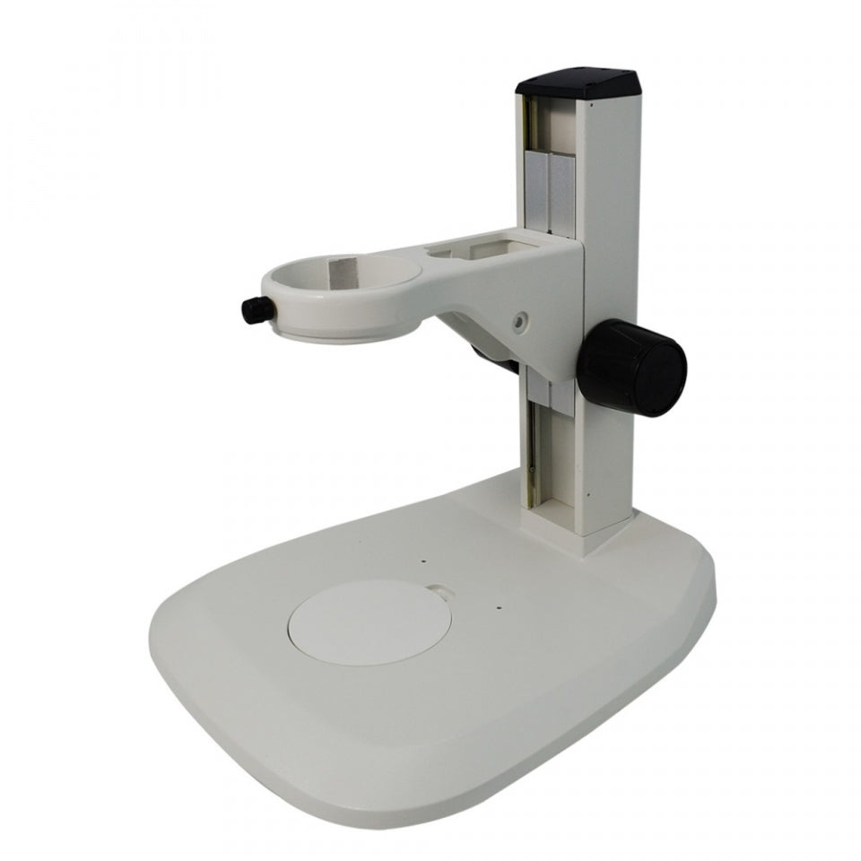 Munday Microscope Track Stand | 76mm Coarse Focus Rack | 280mm Track Length Large Base - microscopemarketplace