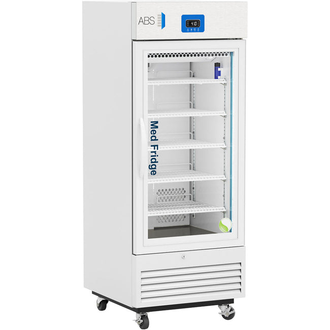 ABS 12 Cu. Ft. Premier Pharmacy Glass Door Refrigerator PH-ABT-VS-12G - Microscope Marketplace