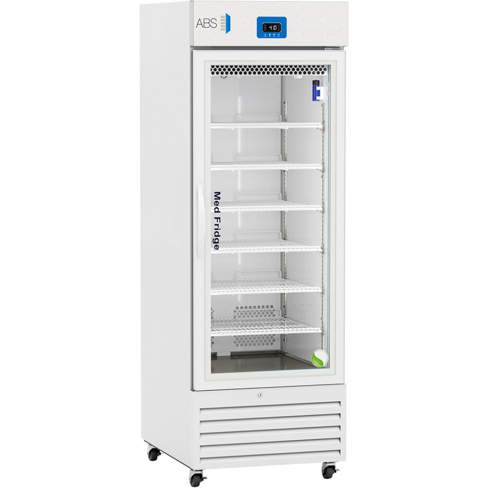 ABS 23 Cu. Ft. Premier Glass Door Pharmacy Refrigerator PH-ABT-VS-23G - Microscope Marketplace