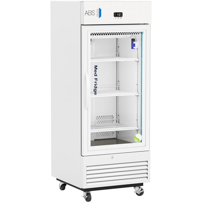 ABS 12 Cu. Ft. Standard Pharmacy Glass Door Refrigerator PH-ABT-VS-S12G - Microscope Marketplace