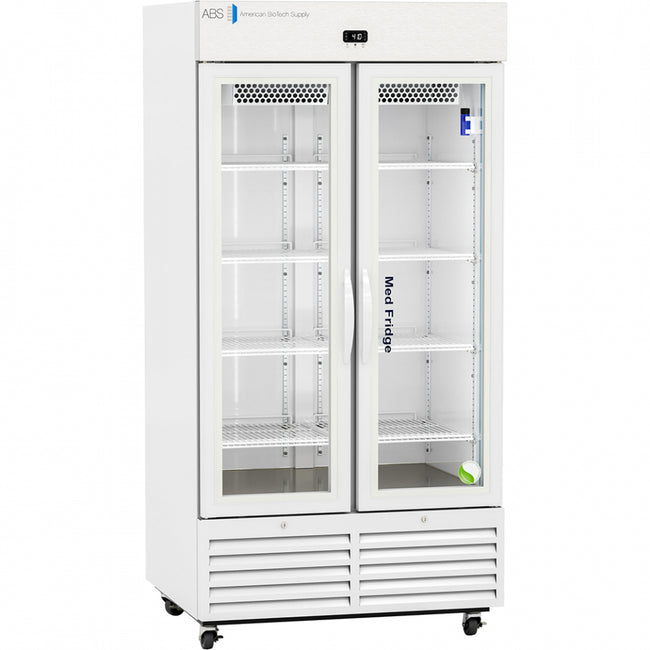 ABS 36 Cu. Ft. Standard Pharmacy Glass Door Refrigerator PH-ABT-VS-S36G - Microscope Marketplace