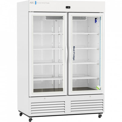 ABS 49 Cu. Ft. Standard Glass Door Pharmacy Refrigerator PH-ABT-VS-S49G - Microscope Marketplace
