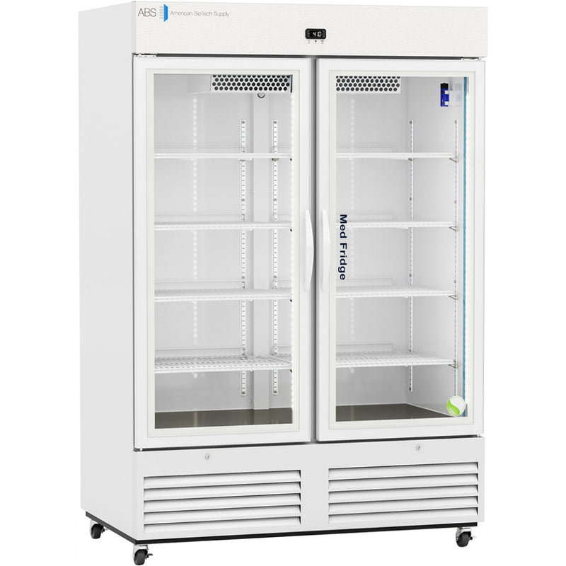 ABS 49 Cu. Ft. Standard Glass Door Pharmacy Refrigerator PH-ABT-VS-S49G - Microscope Marketplace
