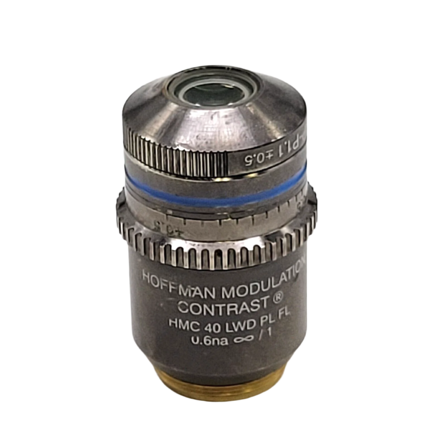 Olympus Hoffman Modulation Contrast Microscope Objective HMC 40x LWD PL FL - microscopemarketplace