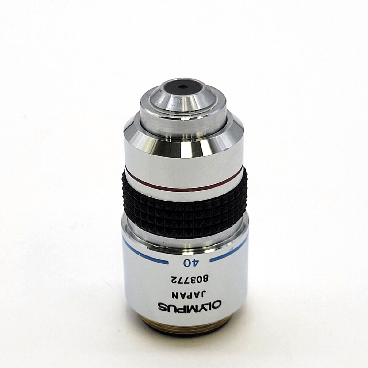 Microscopic 40x Ruler Olympus Microscope Objective SPlan 40PL 40x 160/0.17 Phase Contrast ...