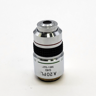 Olympus Microscope Objective A 20PL 20x 160/0.17 Phase Contrast - microscopemarketplace