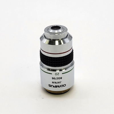 Olympus Microscope Objective A 20PL 20x 160/0.17 Phase Contrast - microscopemarketplace