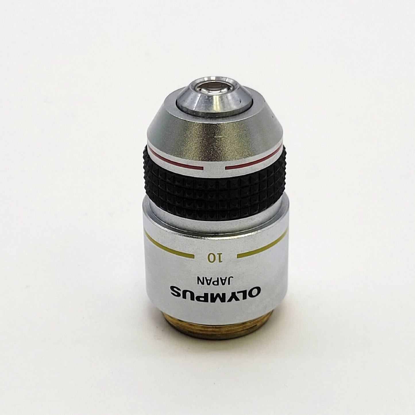 Olympus Microscope Objective A 10PL 10x 160/0.17 Phase Contrast - microscopemarketplace