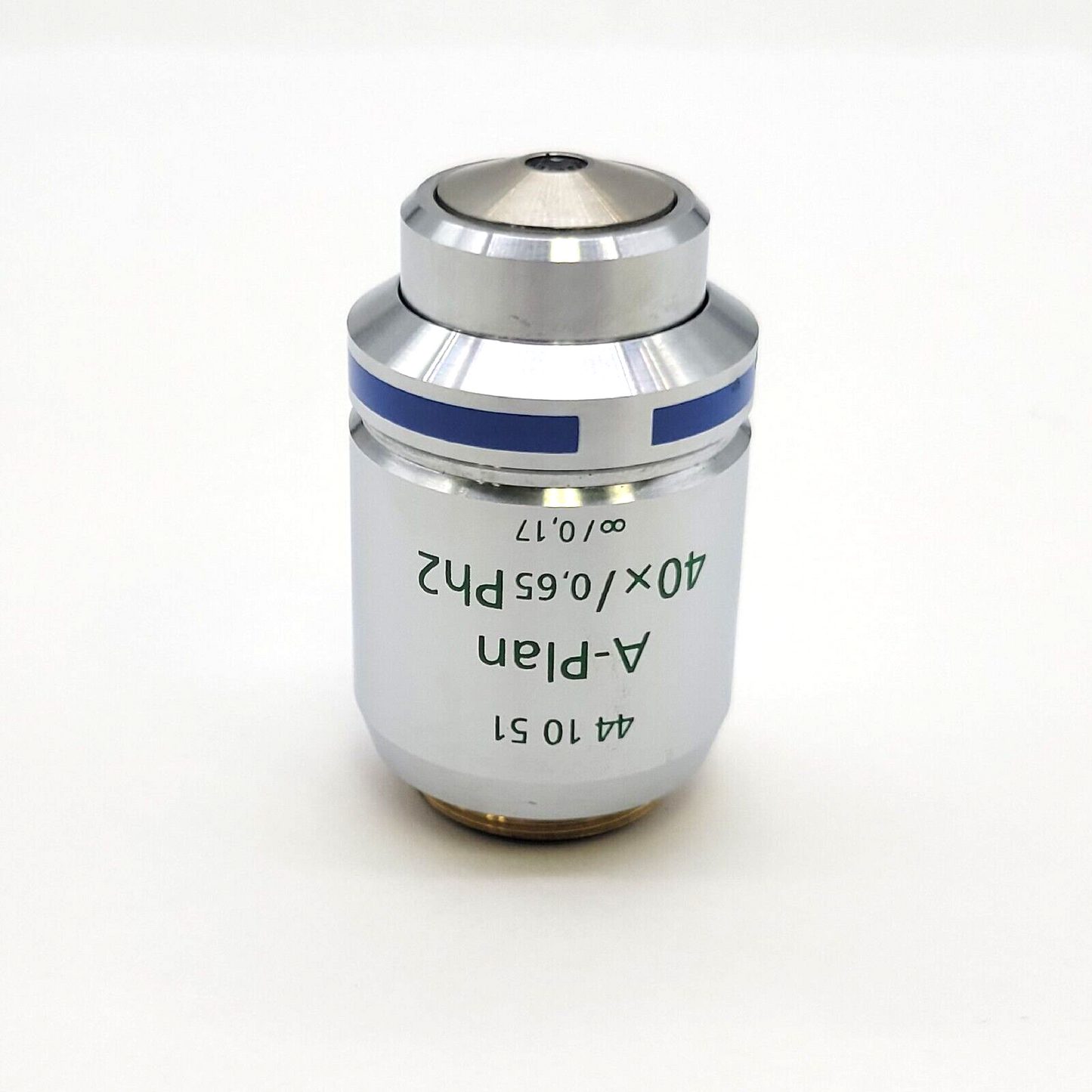 Zeiss Microscope Objective A-Plan 40x Ph2 ∞/0.17 Phase Contrast RMS 441051 - microscopemarketplace